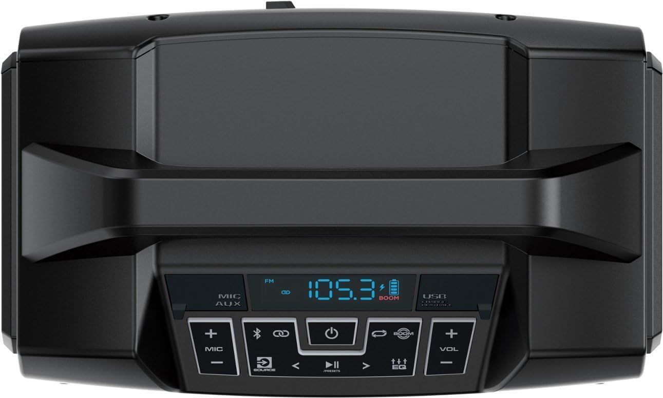 Refurbished ION Audio Sport Boom All-Weather Rechargeable Speaker with Microphone - Reebelo US