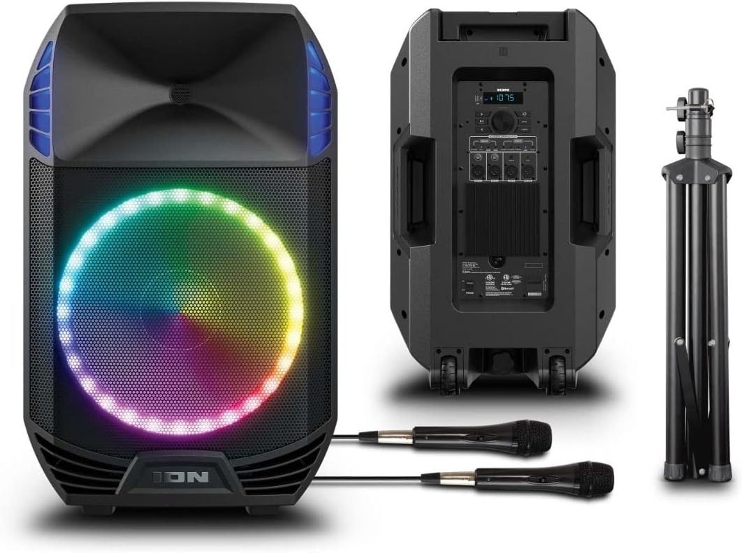 ION Audio Total PA Extreme High-Power Bluetooth Speaker System - Black
