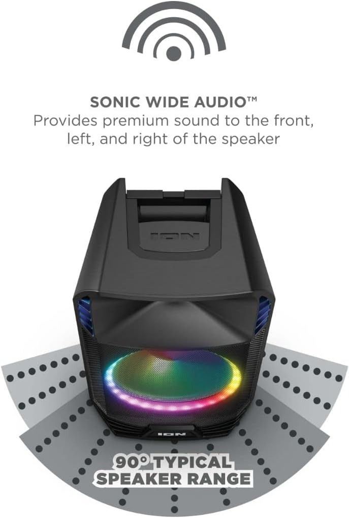 Refurbished ION Audio Total PA Extreme High-Power Bluetooth Speaker System - Reebelo US