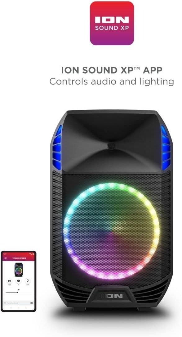 Refurbished ION Audio Total PA Extreme High-Power Bluetooth Speaker System - Reebelo US