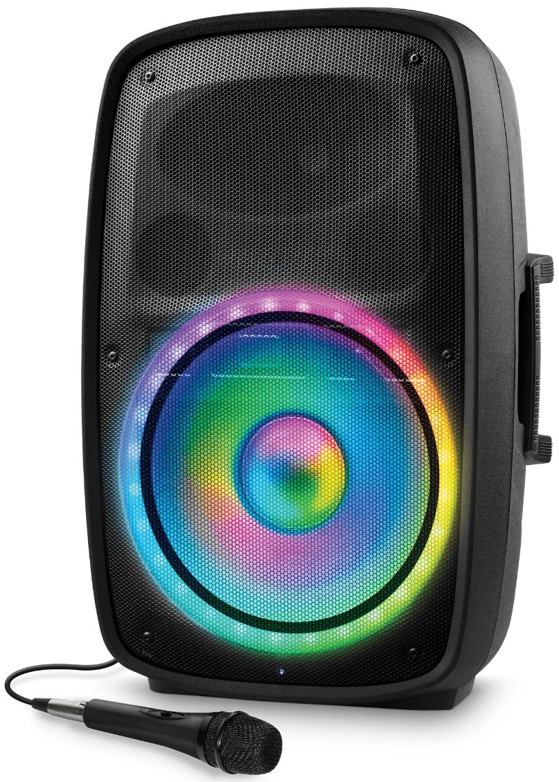 Refurbished ION Audio Total PA Glow Max Bluetooth Speaker System with Lights - Reebelo US