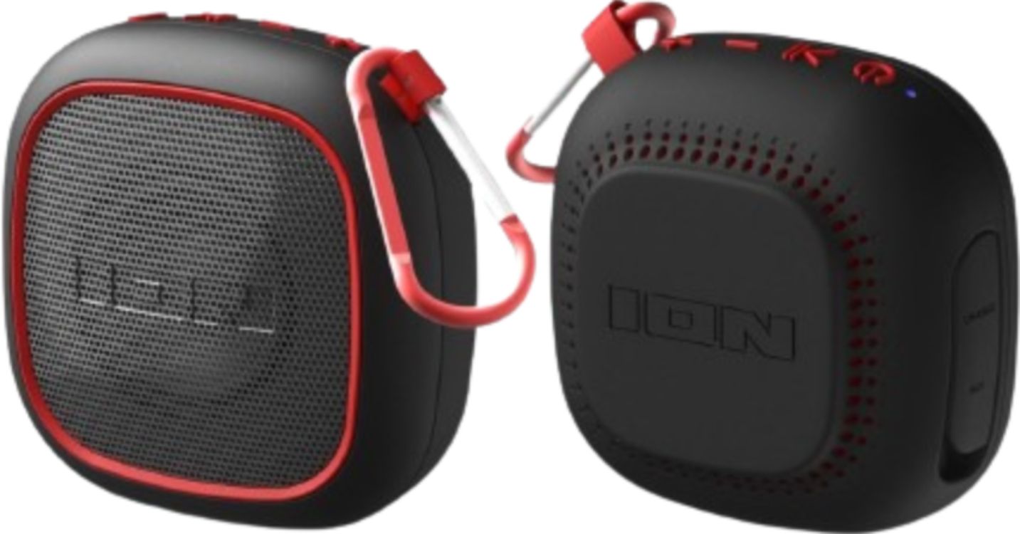 ION Magnet Rocker Portable High-Power Bluetooth (2 Pack) - Black