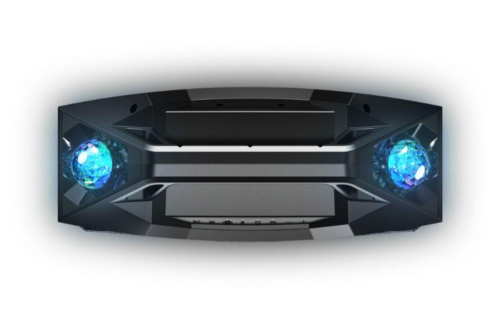 Refurbished ION Party Rocker Go High-Power Portable Boombox with Party Starter️ Lights - Reebelo US