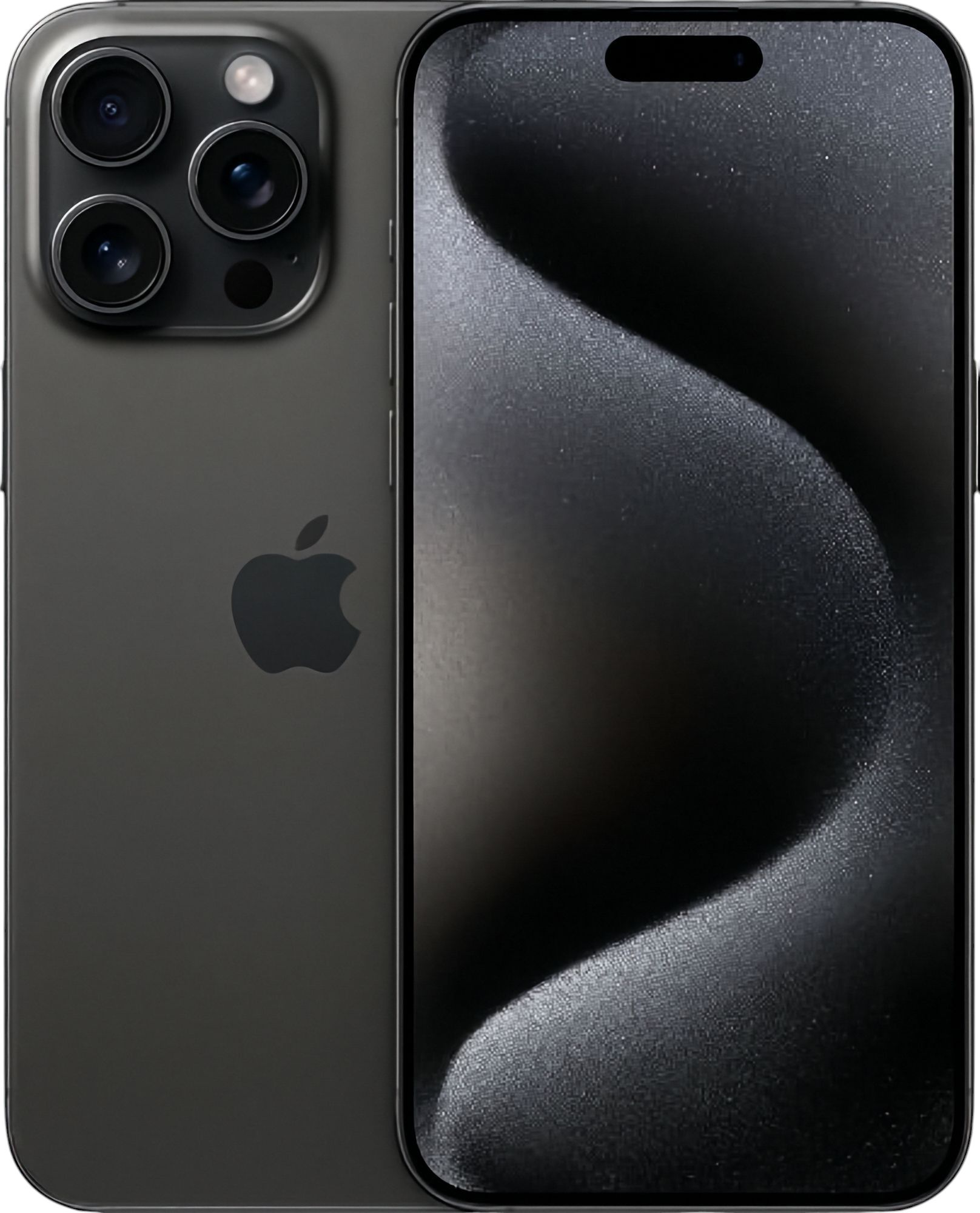 iPhone 15 Pro Max - 256GB - eSIM - Black Titanium - Unlocked - Good - Standard Battery