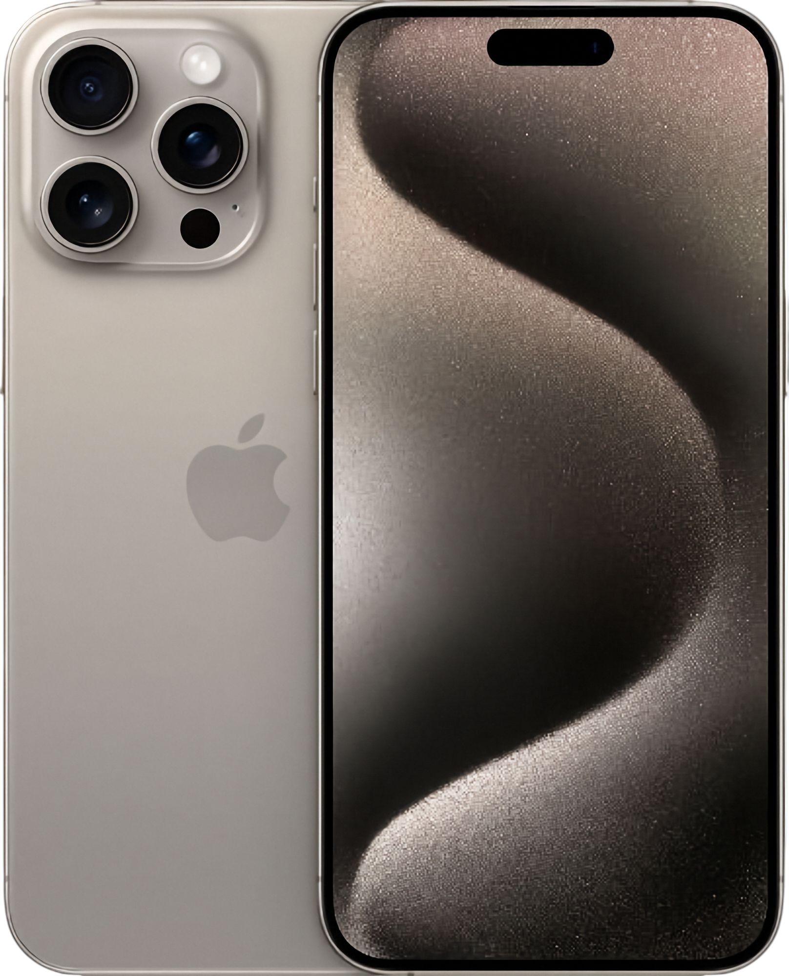 iPhone 15 Pro Max - 256GB - eSIM - Natural Titanium - Unlocked - Very Good - Standard Battery