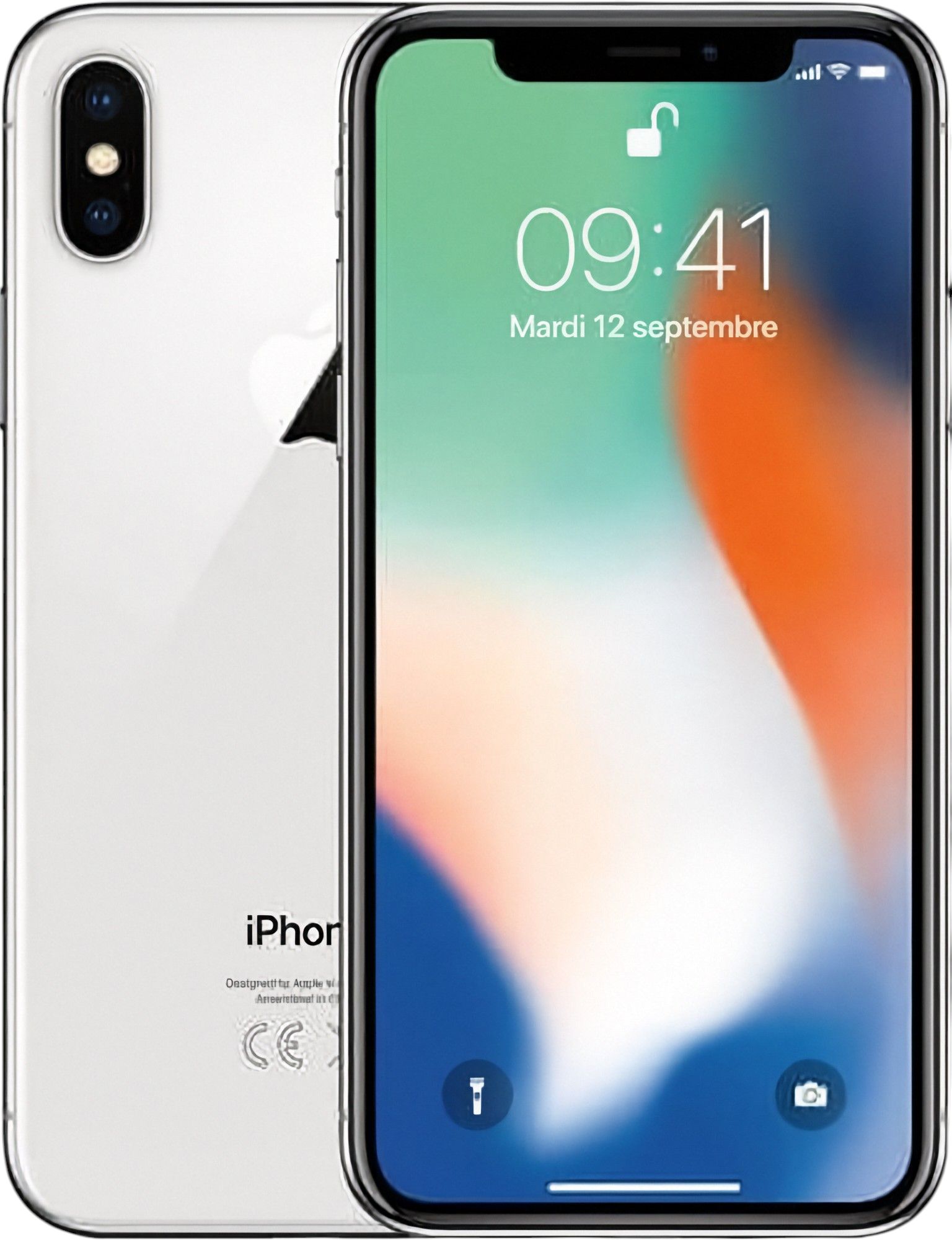 iPhone X - 64GB - Silver - Unlocked - Very Good - Standard Battery