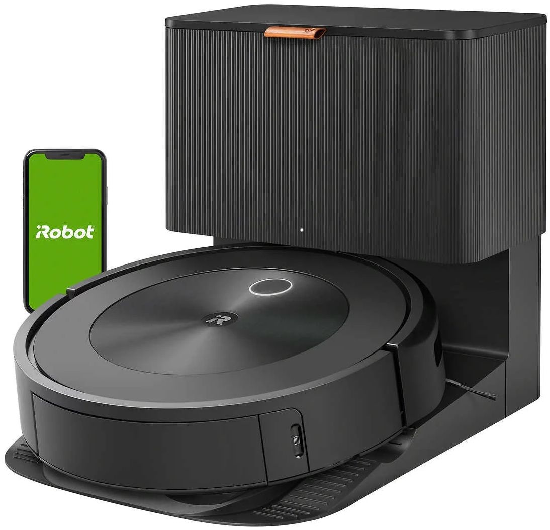 iRobot Roomba j8+ (8550) Wi-Fi Connected Self-Emptying Robot Vacuum - Black