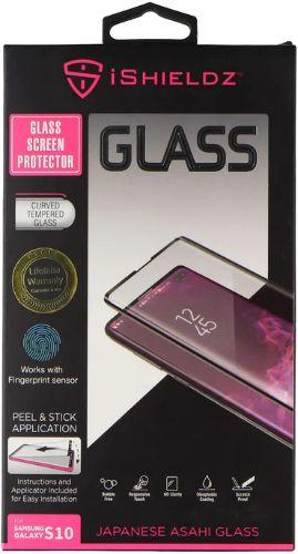 iShieldz Asahi Curved Tempered Glass Screen Protector for Galaxy S10
