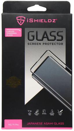 iShieldz Curved Tempered Glass Screen Protector for TCL T1 Pro - Reebelo US