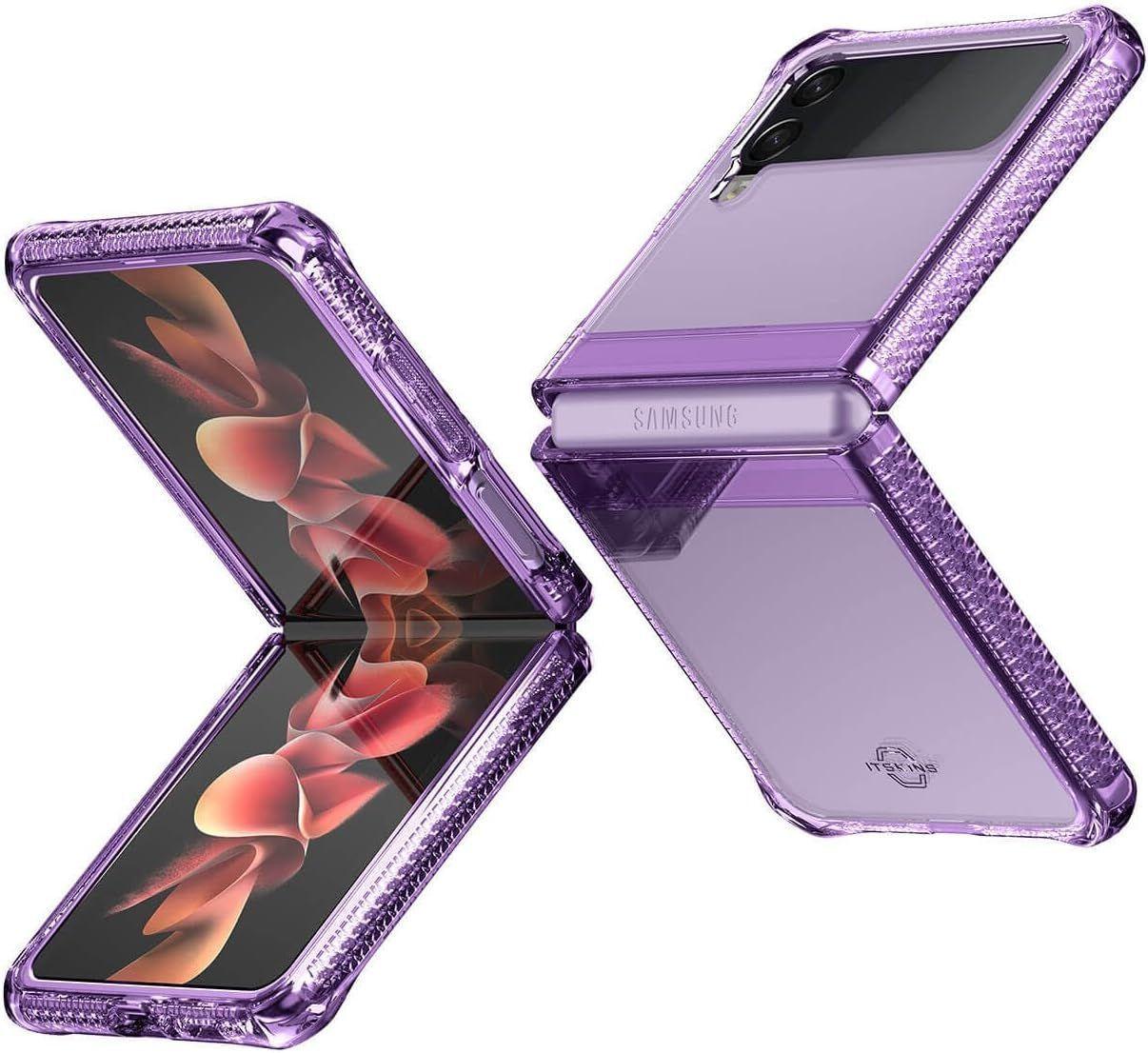 Itskins Hybrid Clear Phone Case for Galaxy Z Flip3 5G - Reebelo US