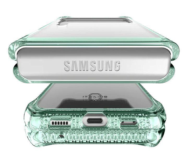 Itskins Hybrid Clear Phone Case for Galaxy Z Flip3 5G - Reebelo US