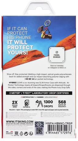 Itskins HybridClear Phone Case for Huawei P40 - Reebelo US