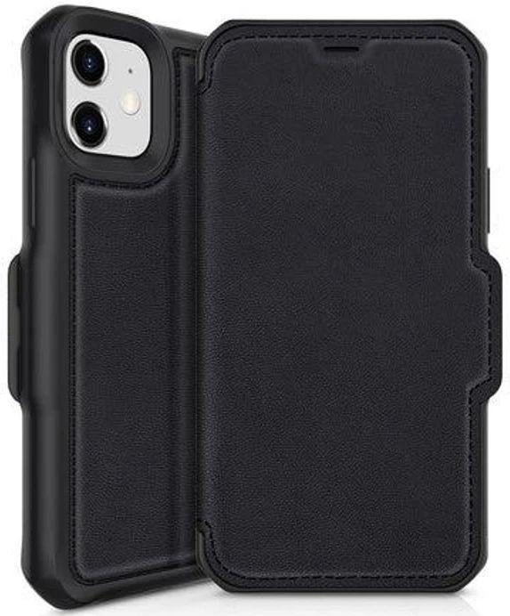 Itskins Hybrid // Folio Leather Wallet Phone Case for iPhone 12 mini