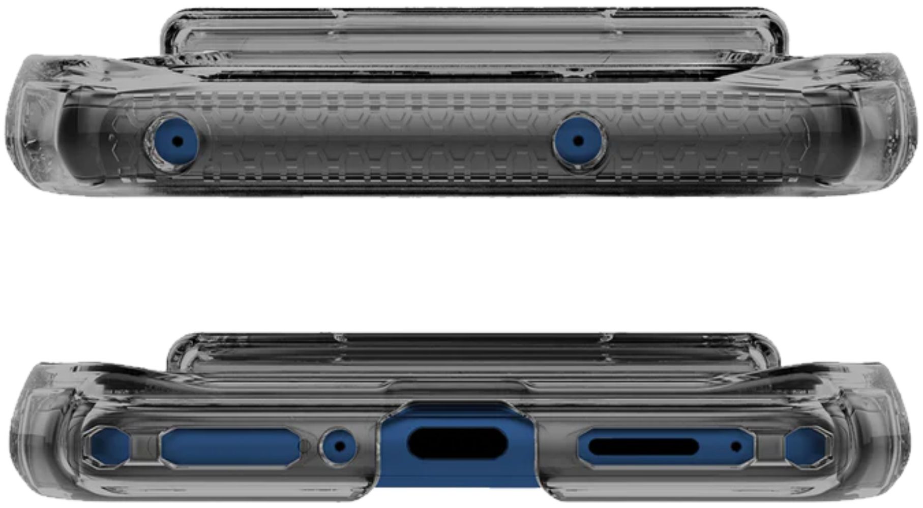 Refurbished ITSKINS HYBRID R // CLEAR Phone Case for Motorola Razr 2024 - Reebelo US