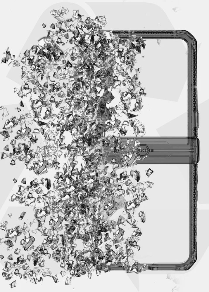 Refurbished ITSKINS HYBRID R // CLEAR Phone Case for Motorola Razr 2024 - Reebelo US
