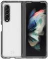 Itskins Hybrid R // Clear Phone Case for Samsung Galaxy Z Fold3 5G - Black/Clear