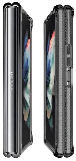 Itskins Hybrid R // Clear Phone Case for Samsung Galaxy Z Fold3 5G - Reebelo US