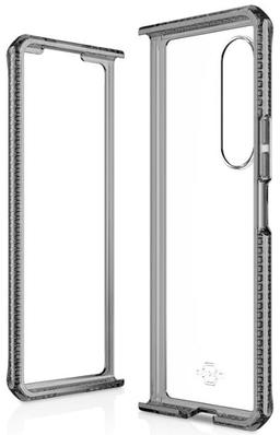 Itskins Hybrid R // Clear Phone Case for Samsung Galaxy Z Fold3 5G - Reebelo US