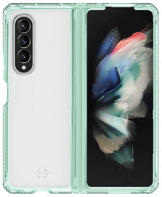 Itskins Hybrid R // Clear Phone Case for Samsung Galaxy Z Fold3 5G - Reebelo US