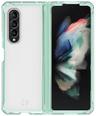 Itskins Hybrid R // Clear Phone Case for Samsung Galaxy Z Fold3 5G - Light Green/Clear