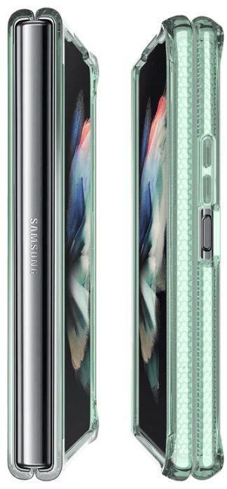 Itskins Hybrid R // Clear Phone Case for Samsung Galaxy Z Fold3 5G - Reebelo US
