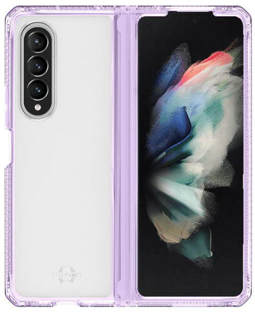 Itskins Hybrid R // Clear Phone Case for Samsung Galaxy Z Fold3 5G - Reebelo US