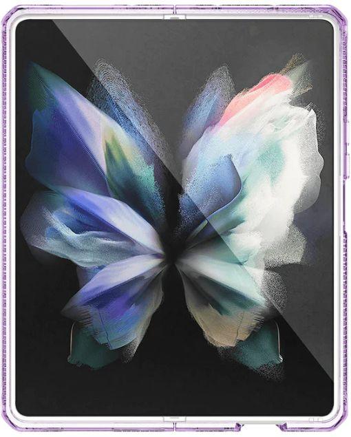 Itskins Hybrid R // Clear Phone Case for Samsung Galaxy Z Fold3 5G - Reebelo US