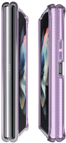 Itskins Hybrid R // Clear Phone Case for Samsung Galaxy Z Fold3 5G - Reebelo US