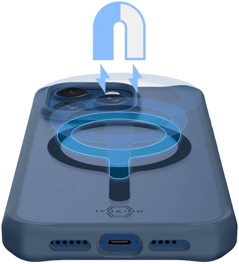 ITSKINS HYBRID R // FROST Phone Case with MagSafe for iPhone 15 Pro - Reebelo US