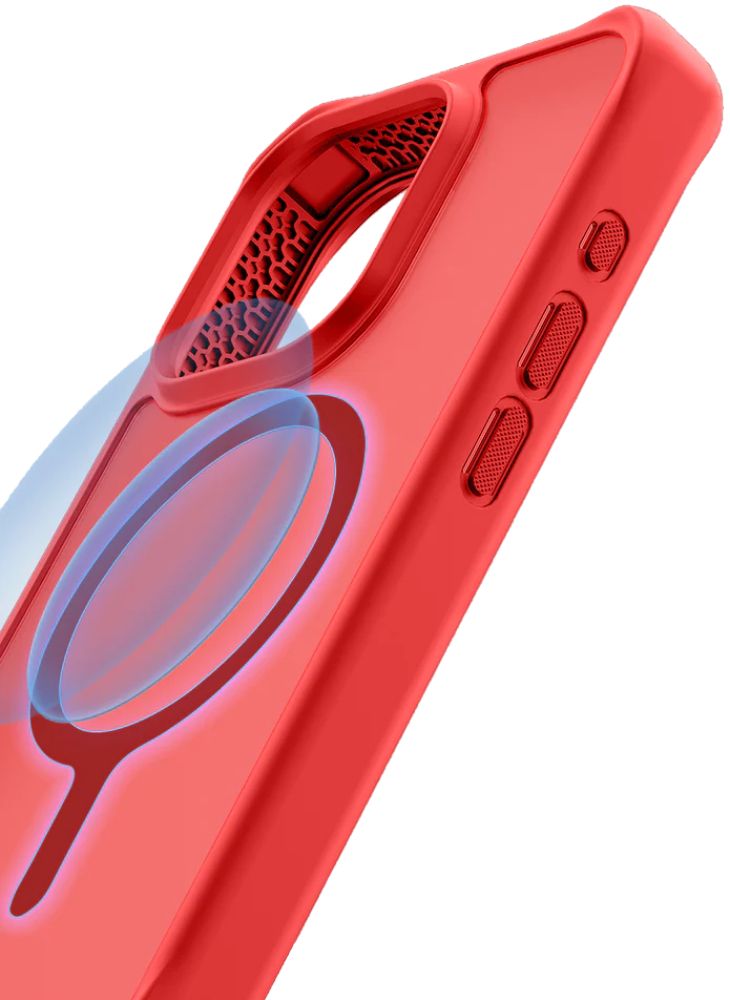 ITSKINS HYBRID R // FROST Phone Case with MagSafe for iPhone 15 Pro