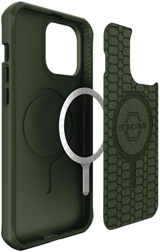 ITSKINS HYBRID R // NYLON Phone Case with MagSafe for iPhone 13 Pro - Reebelo US