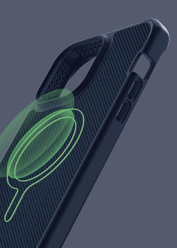 ITSKINS HYBRID R // NYLON Phone Case with MagSafe for iPhone 14 Pro Max - Reebelo US