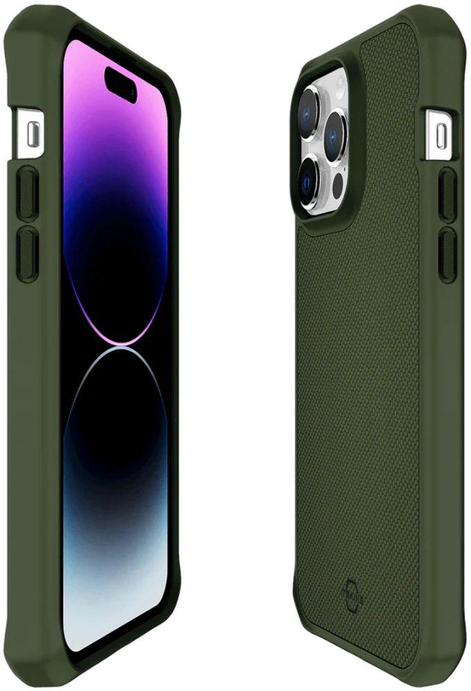 ITSKINS HYBRID R // NYLON Phone Case with MagSafe for iPhone 14 Pro Max