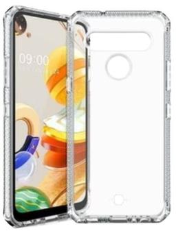 Refurbished Itskins Spectrum // Clear Phone Case for LG K61 - Reebelo US