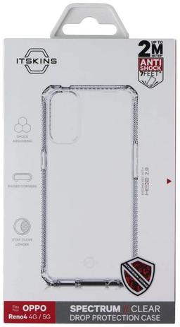 Itskins Spectrum // Clear Phone Case for Oppo Reno4 5G/4G - Reebelo US