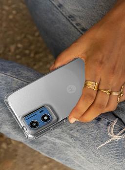 Refurbished ITSKINS Spectrum_R // Clear Phone Case for Motorola Moto G 5G (2024) - Reebelo US