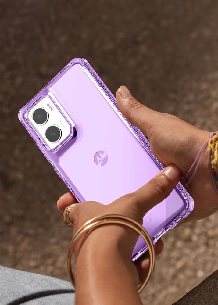 ITSKINS SPECTRUM R // CLEAR Series Phone Case for Motorola Moto G Stylus 5G (2024) - Reebelo US