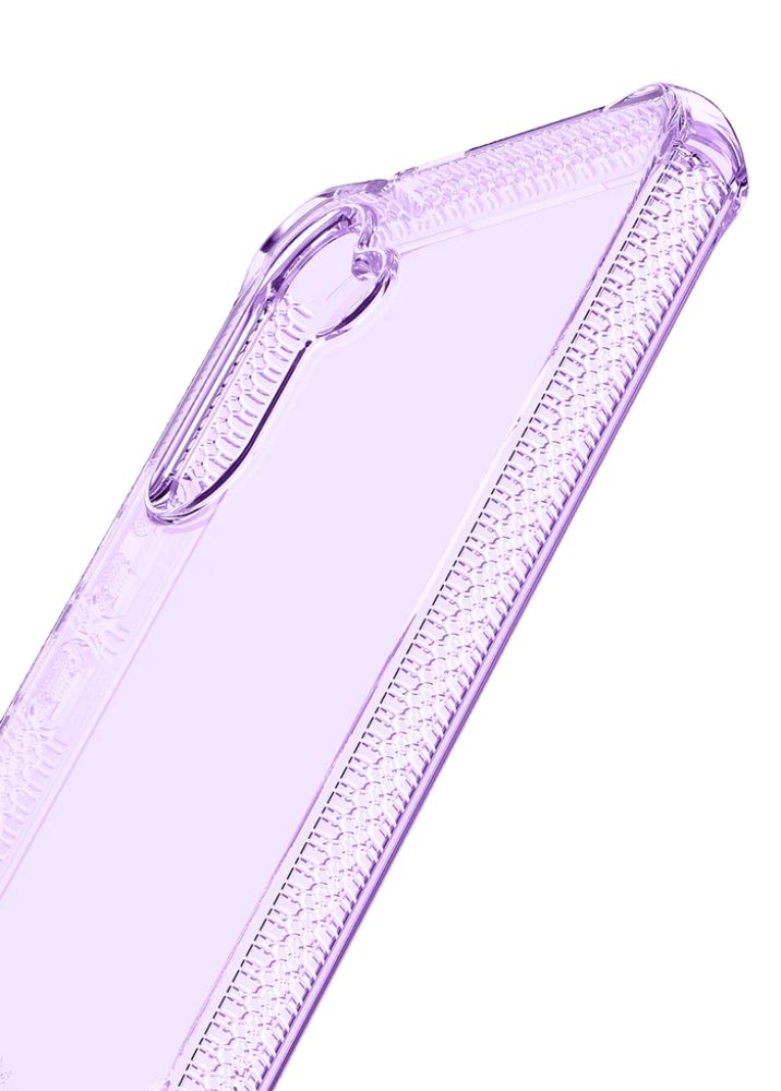 ITSKINS SPECTRUM R // CLEAR Series Phone Case for Samsung Galaxy A35 5G - Light Purple - Very Good