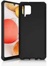 Itskins Spectrum R // Silk Phone Case for Samsung Galaxy A42 - Black
