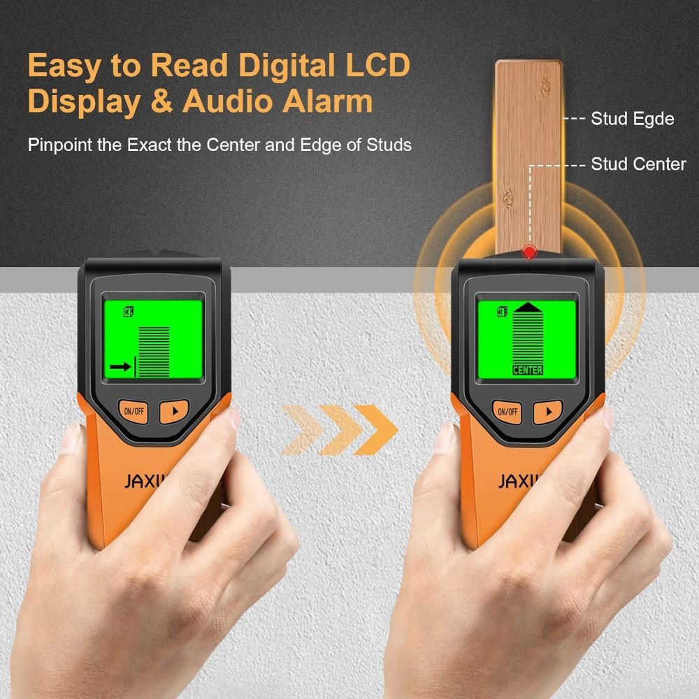 Refurbished JAXWQ 5-in-1 Stud Finder Wall Scanner (TH410) - Reebelo US