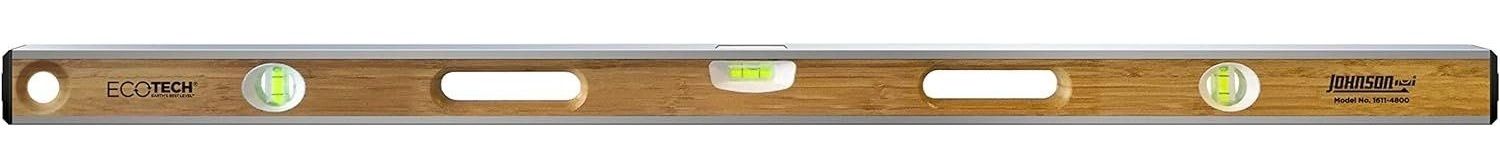 Johnson Level & Tool 1611-4800 48" Bamboo Level