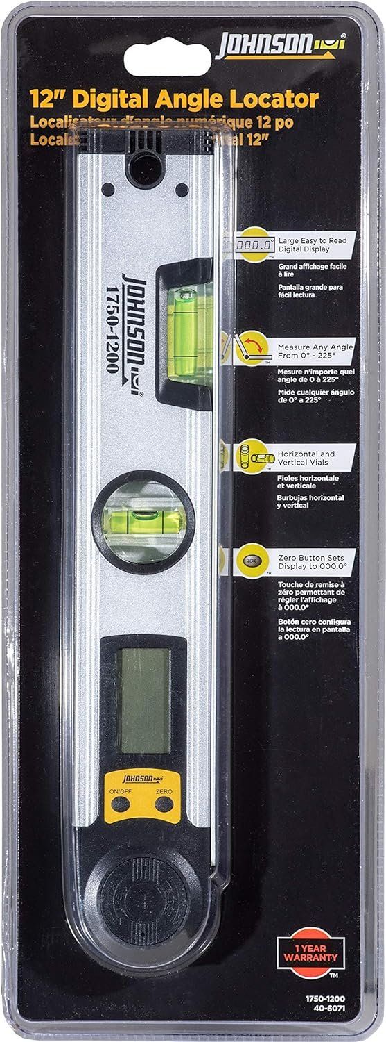 Refurbished Johnson Level & Tool 1750-1200 Digital Angle Locator - Reebelo US