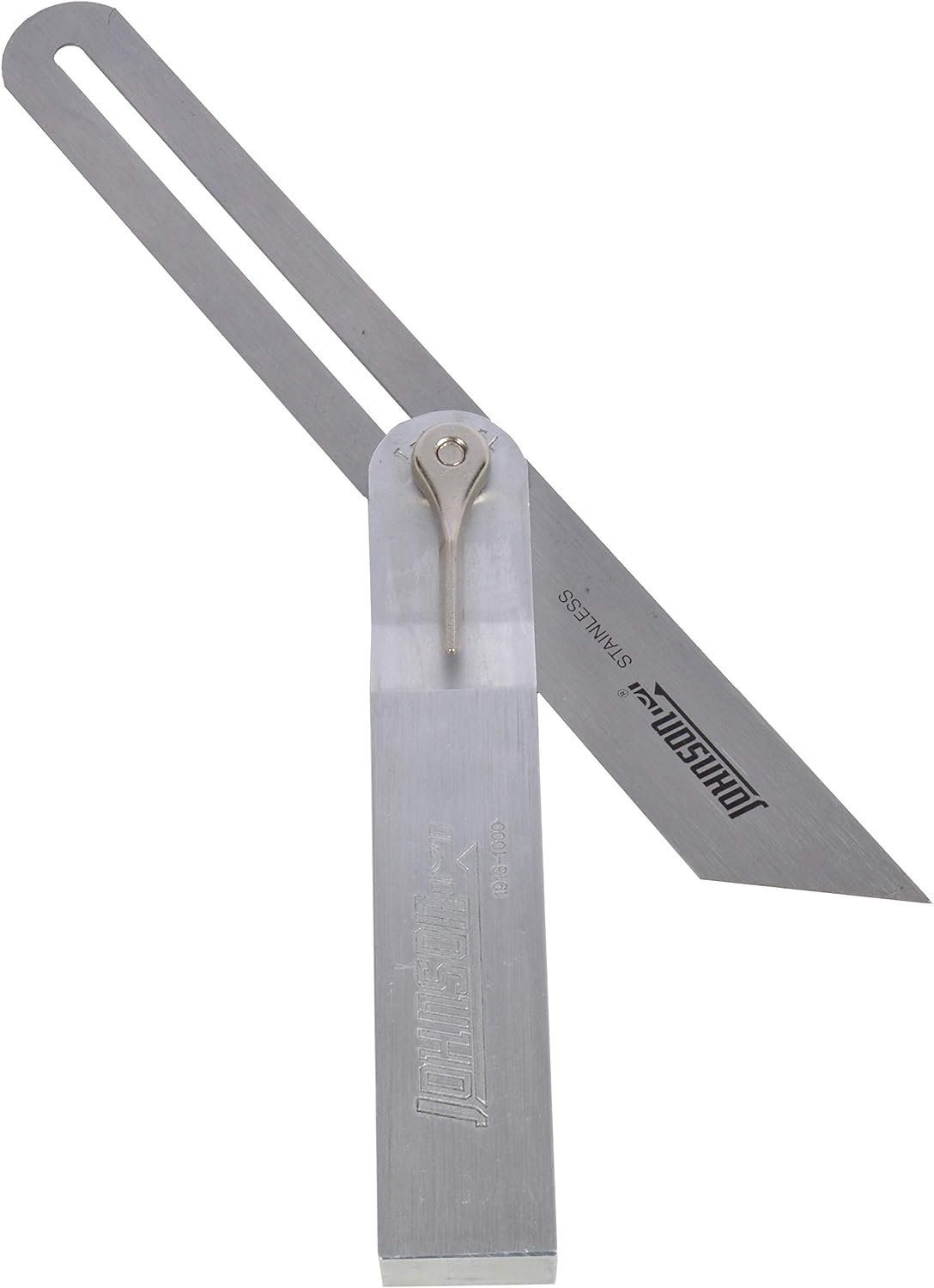 Johnson Level & Tool 1913-1000 Professional Aluminum T-Bevel - Silver