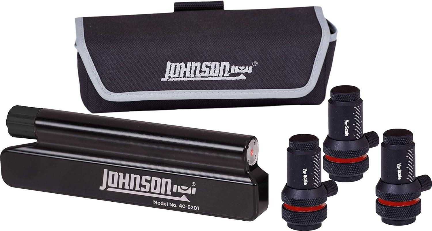 Johnson Level & Tool 40-6201 Magnetic Sheave Alignment Laser - Black