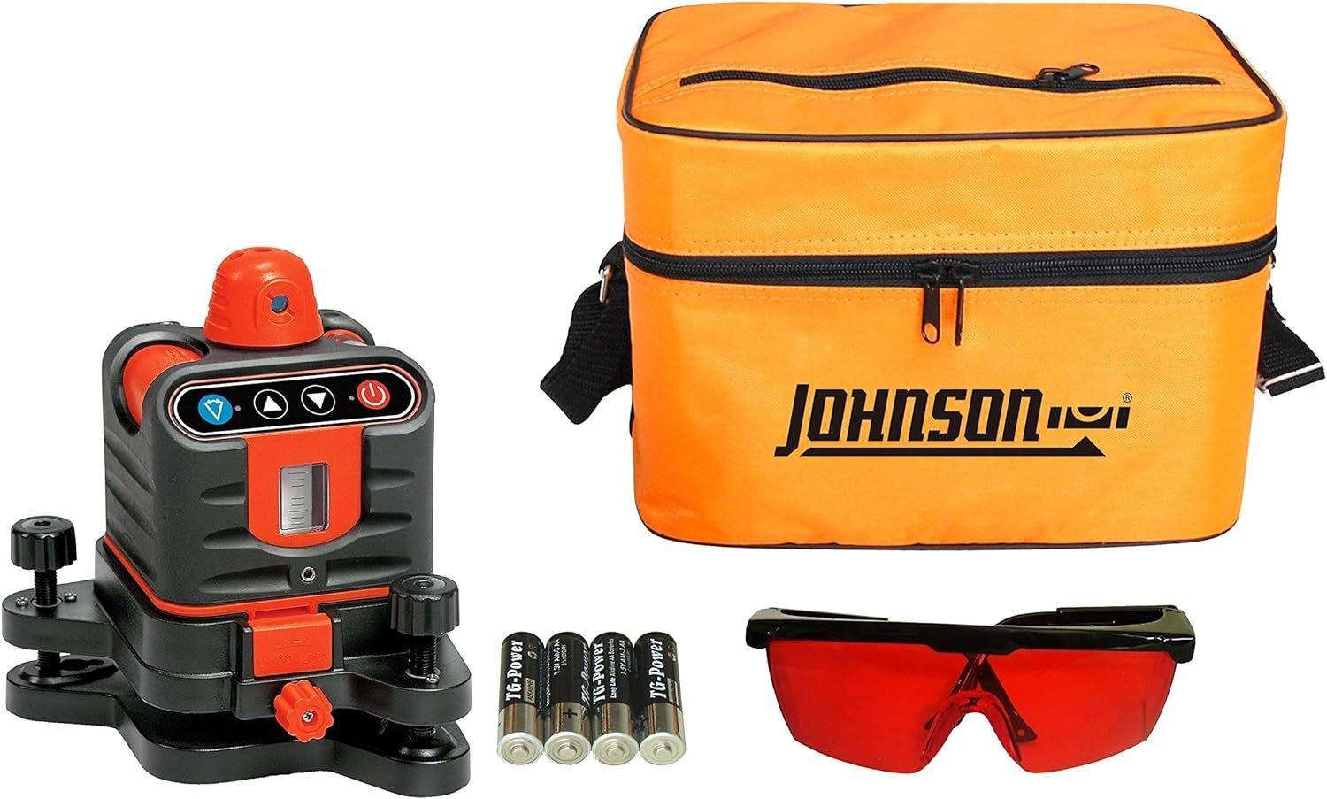 Refurbished Johnson Level & Tool 40-6502 Manual-Leveling Rotary Laser - Reebelo US