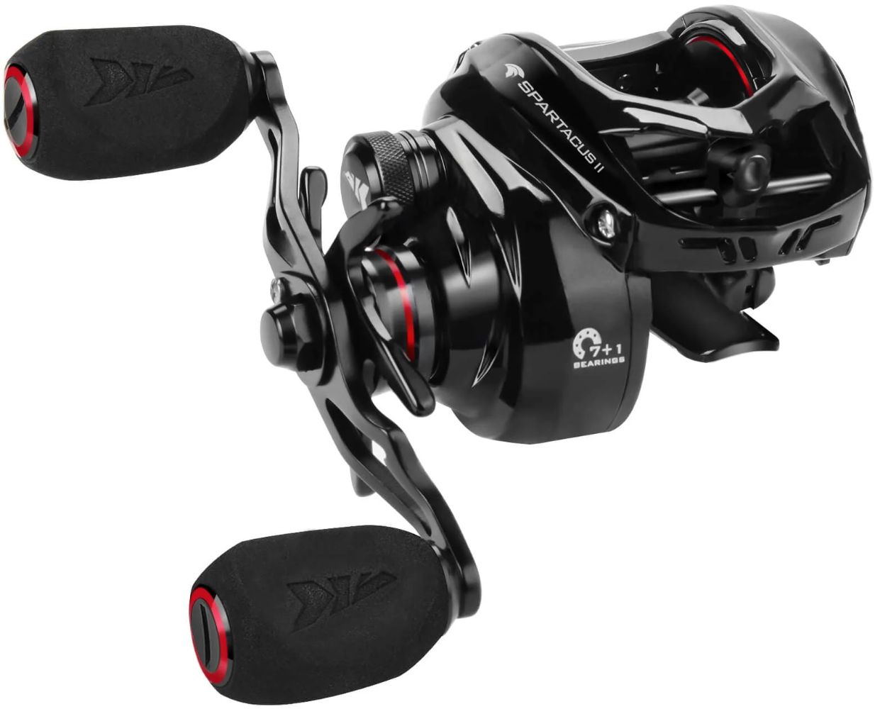 KastKing Spartacus II Baitcasting Reel (Right Handed) - Black