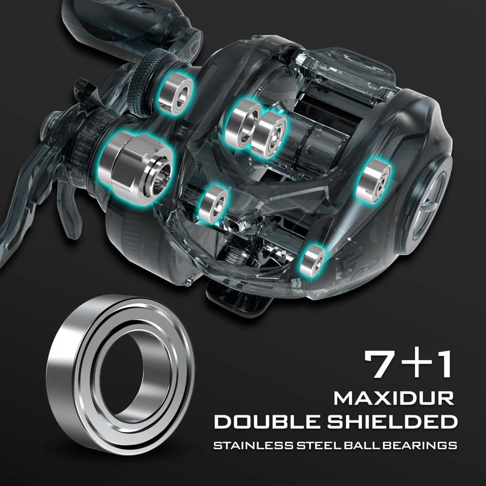 Refurbished KastKing Spartacus II Baitcasting Reel (Right Handed) - Reebelo US
