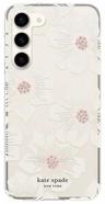 Kate Spade Defensive Phone Case for Galaxy S23 - Hollyhock Floral