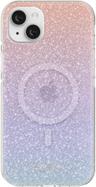 Kate Spade Defensive Phone Case with MagSafe for iPhone 14 Plus - Ombre Glitter