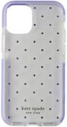 Kate Spade Defensive Series Phone Case for iPhone 12 mini - Pin Dot Gems / Lilac